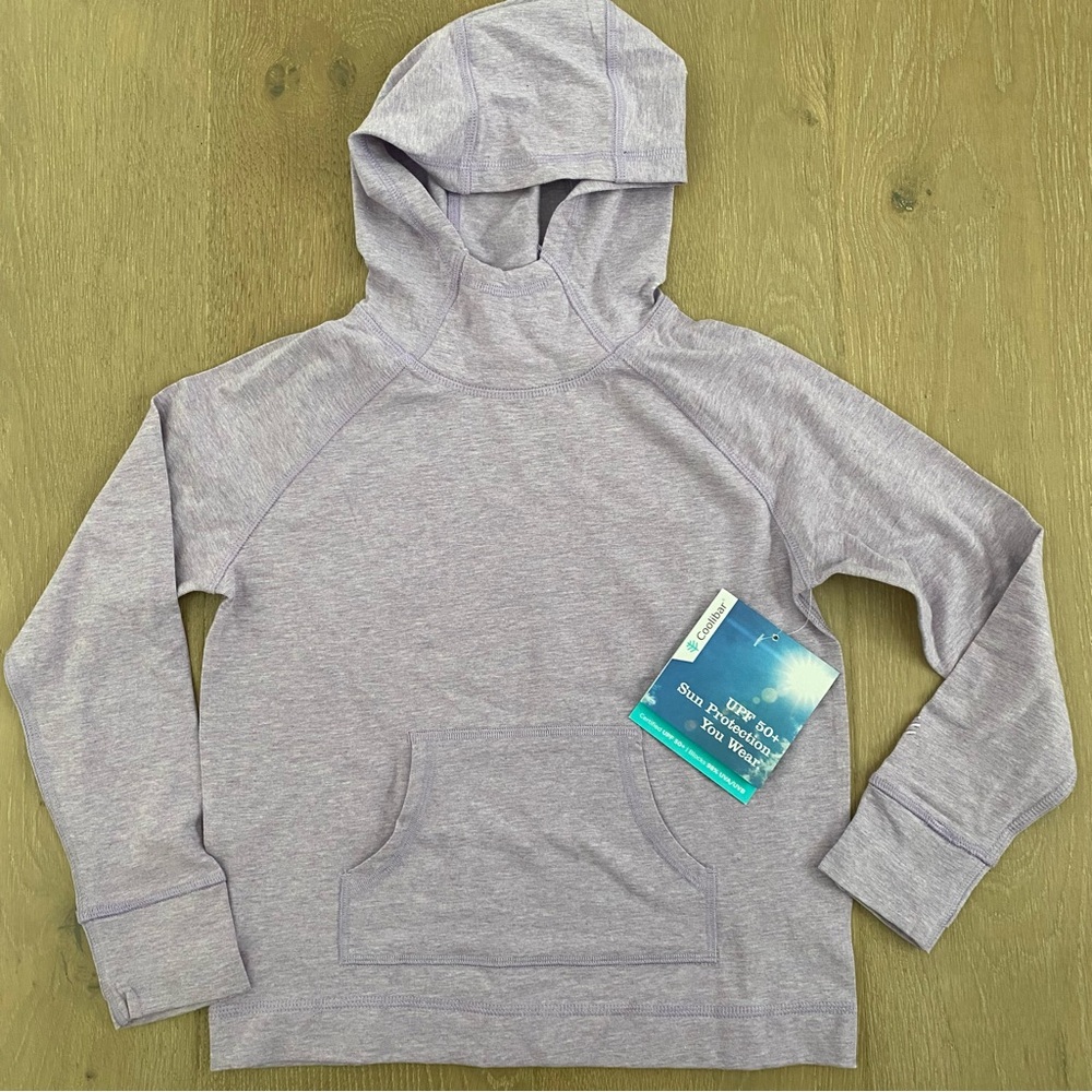 NEW Coolibar LumaLeo Hoodie SPF50+